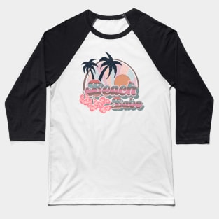 Beach Babe Summer Baseball T-Shirt